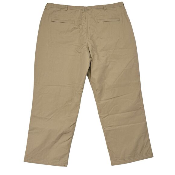 LL Bean Pants Mens Size 44‎ x 29 Tan Primaloft Insulated Quilted Workwear NEW - Picture 2 of 12